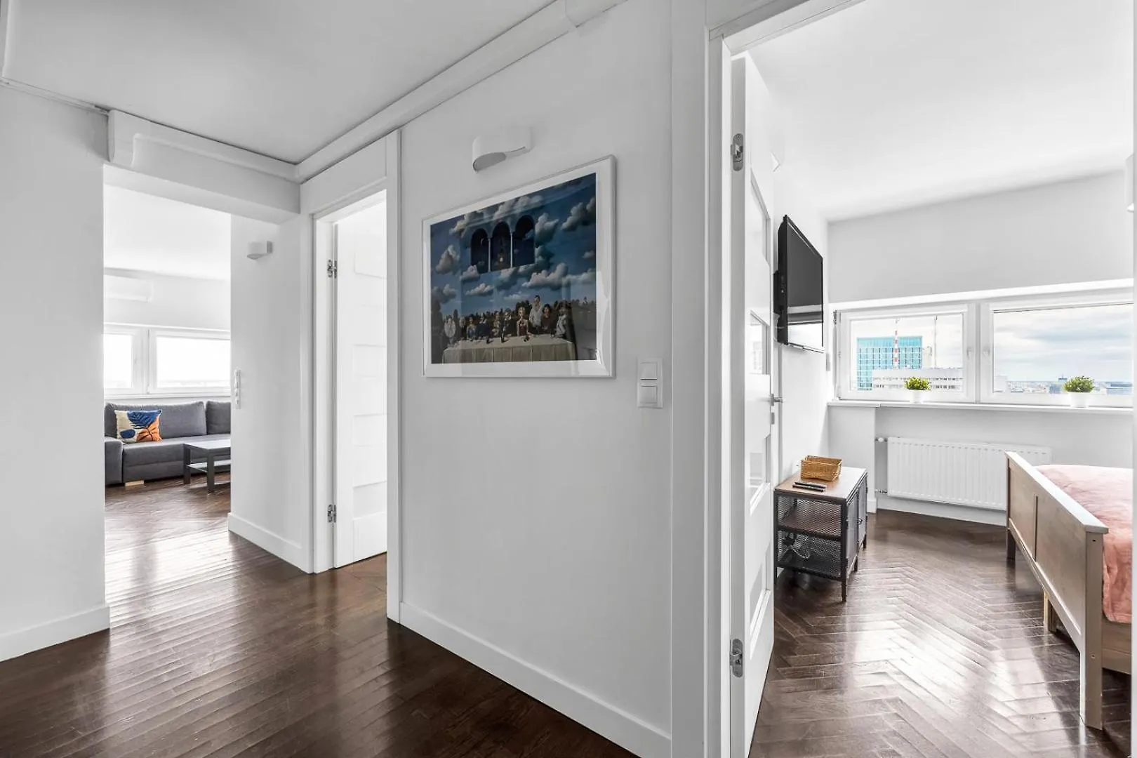 Apartments With View Of Warsaw 23Rd Floor Polsko